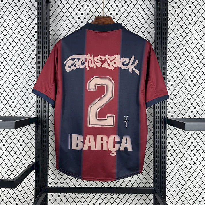 Camiseta Barcelona x Travis Scott Retro 24/25